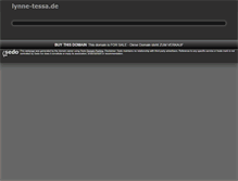 Tablet Screenshot of lynne-tessa.de